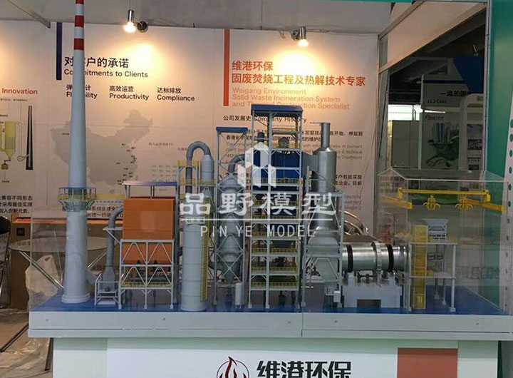 维港环保一体化沙盘